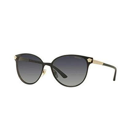 versace polarized sunglasses versace ve2168 in wal mart|Versace Womens Sunglasses (VE2168) Black/Grey .